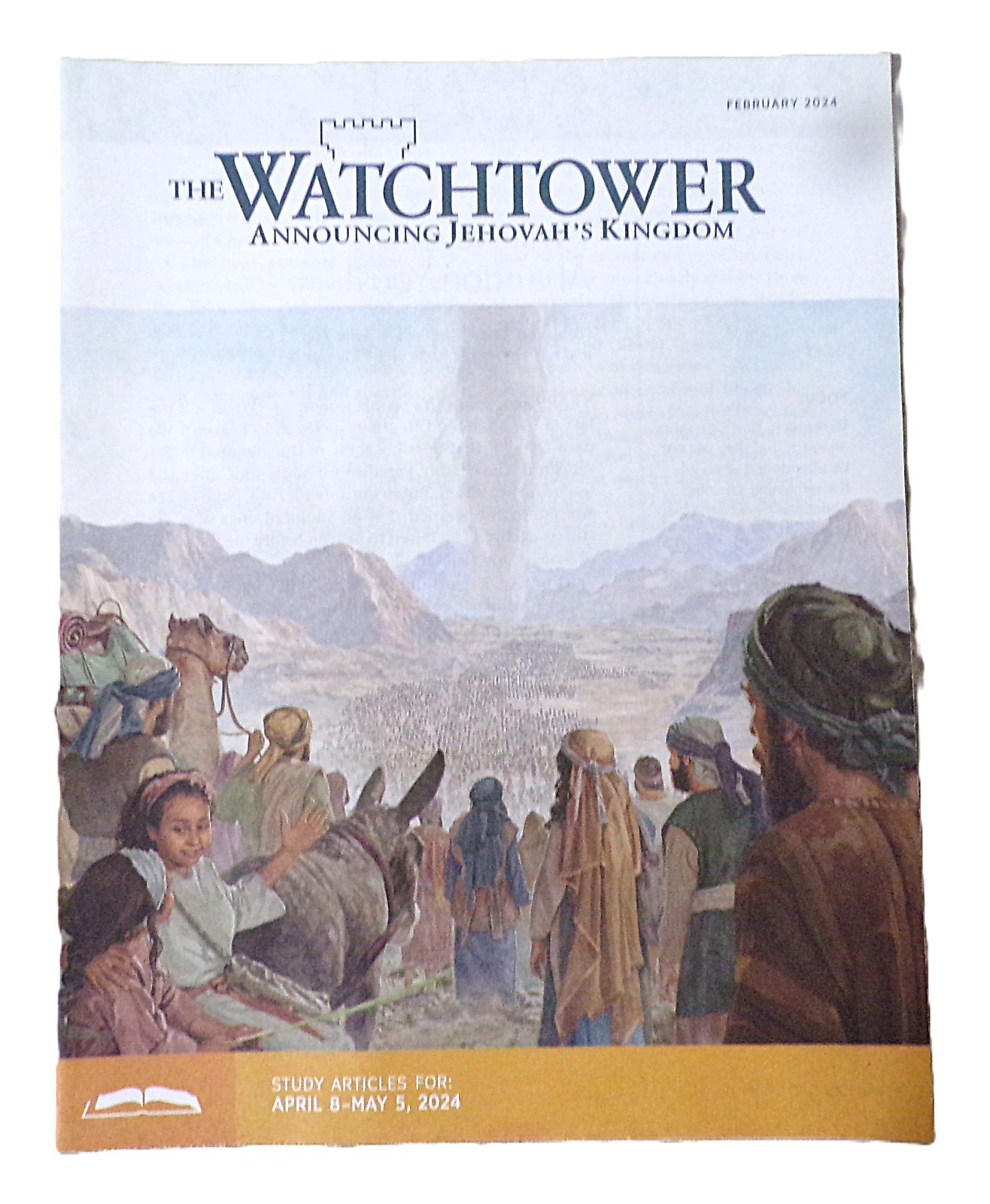 The Watchtower, Feb.-24, 32 pages, Theocratic, Watchtower Bible & Tract Society