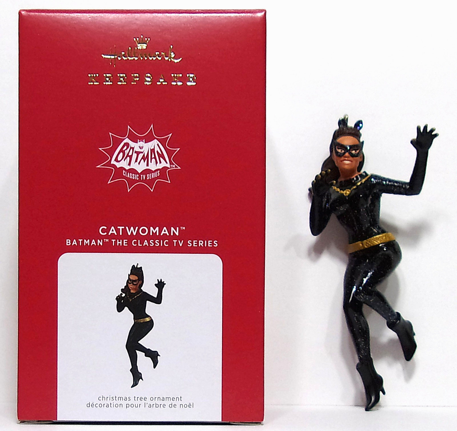 Hallmark 2021 Batman Classic TV Series Catwoman Ornament Limited Ed Eartha Kitt Hallmark 2021 Batman Classic TV Series Catwoman Ornament Limited Ed Eartha Kitt