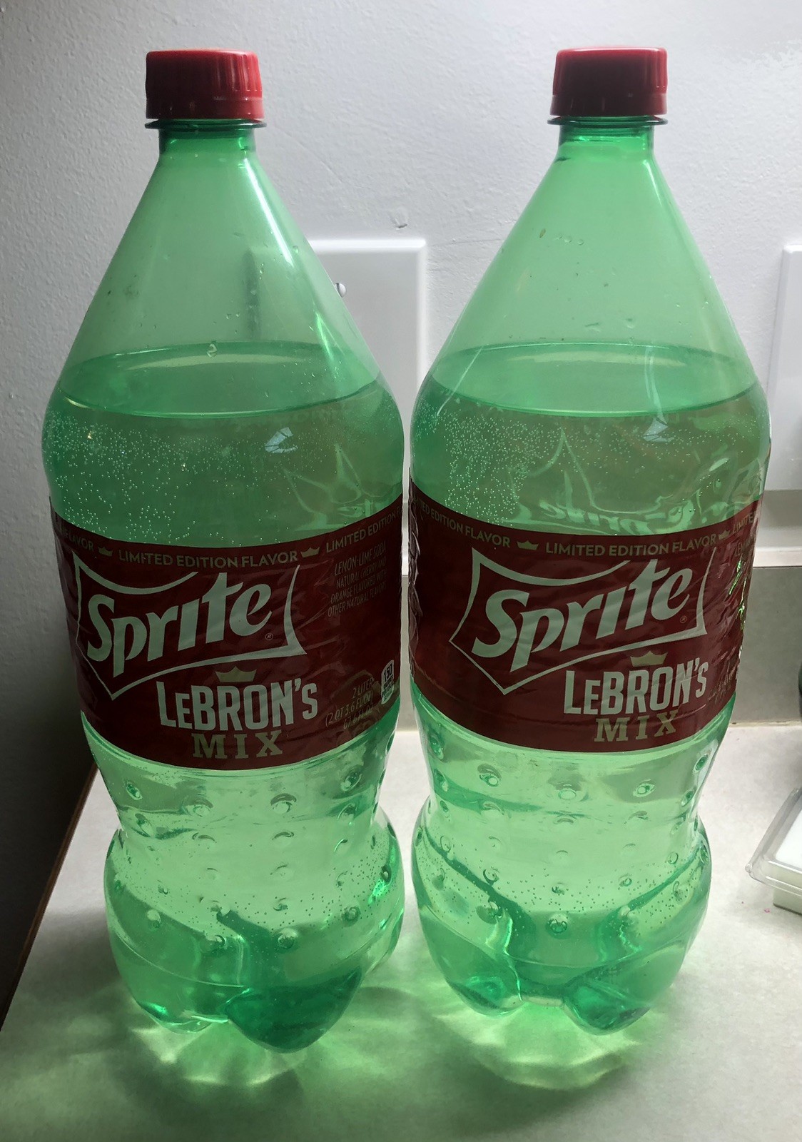 2 Sprite LeBron’s Mix 2 Liter Full Bottles Limited Edition Flavor New Rare 2 Sprite LeBron’s Mix 2 Liter Full Bottles Limited Edition Flavor New Rare