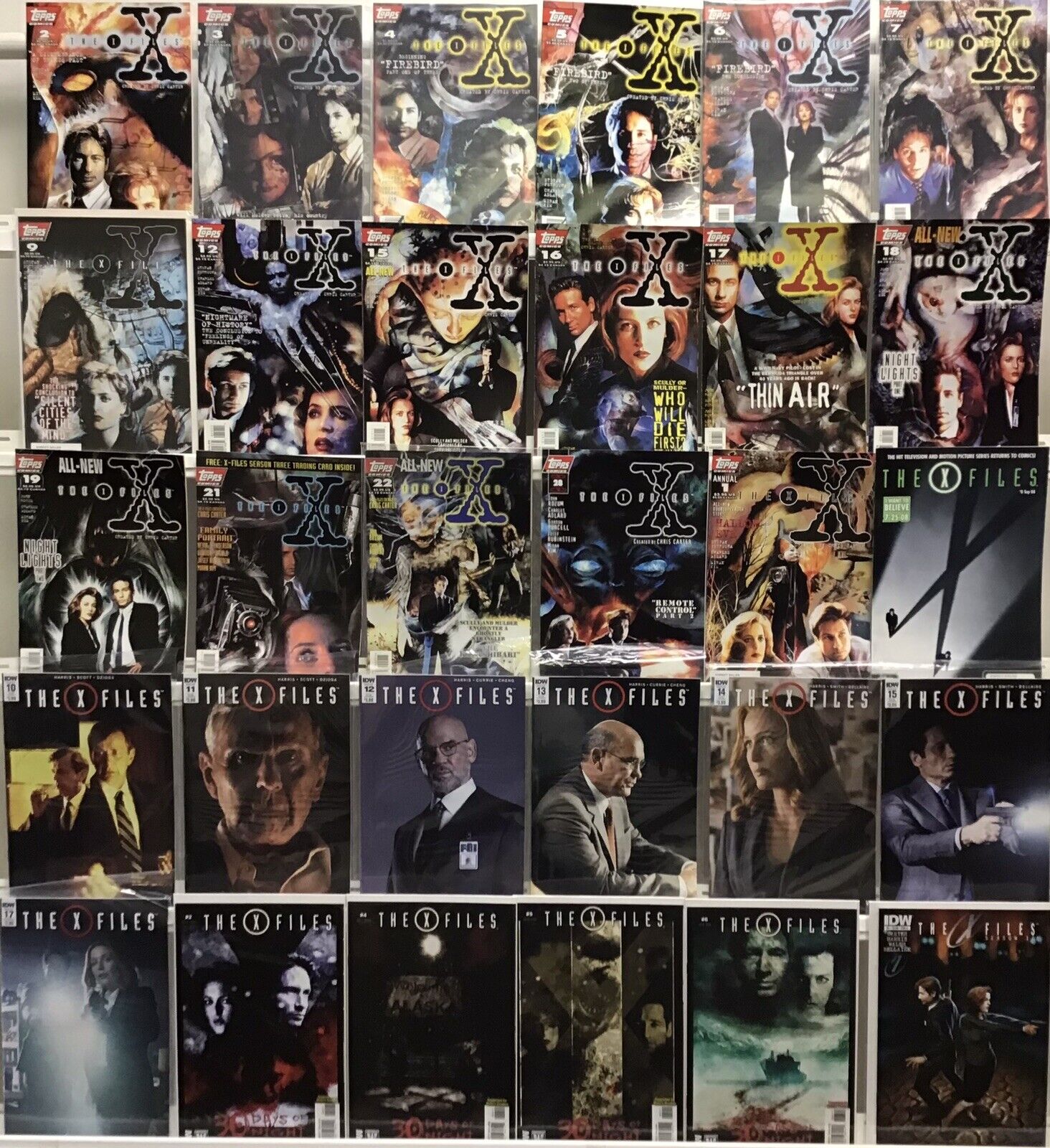 The X- Files Lot Of 30 Comics