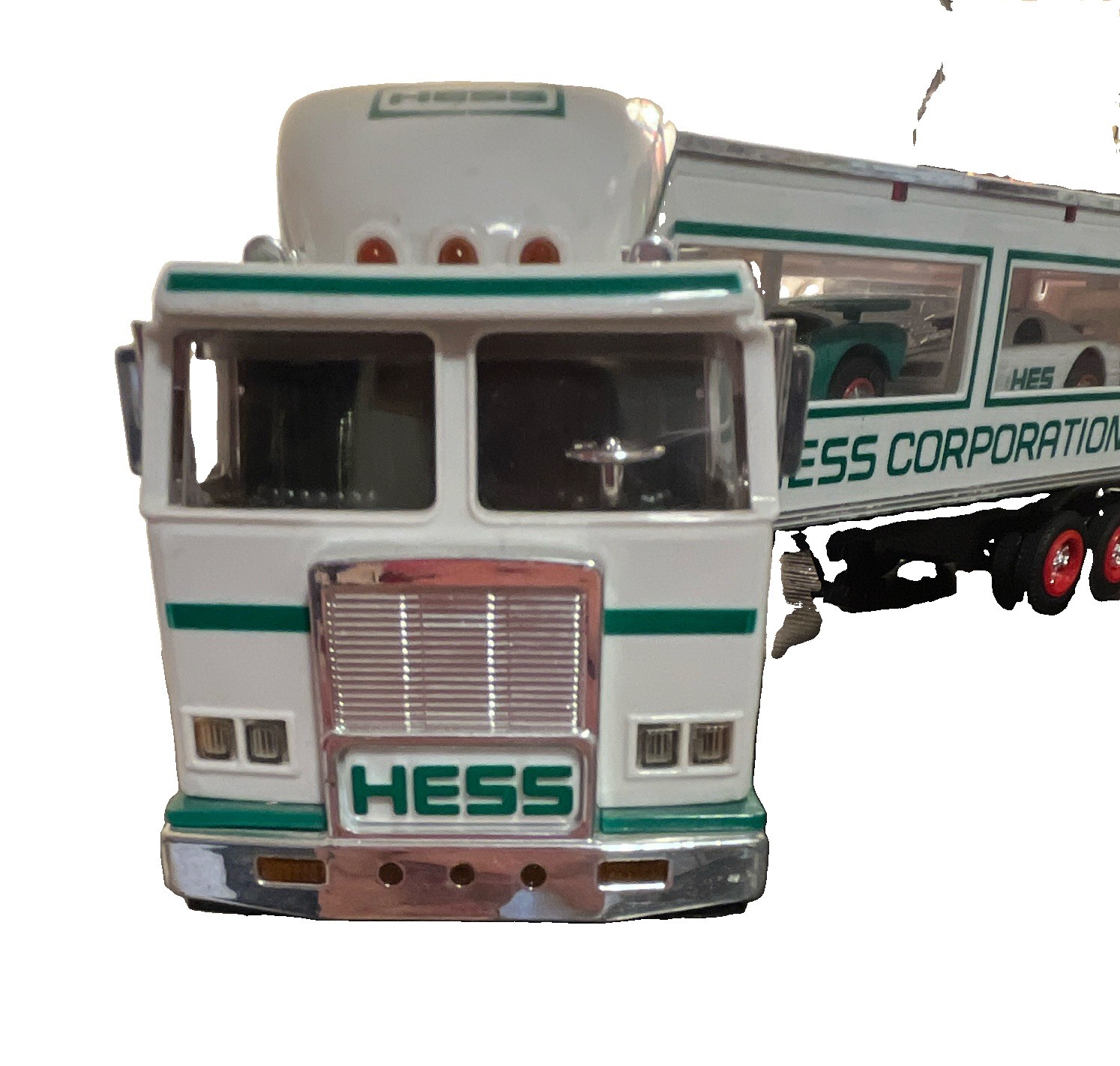 VERY RARE Hess NYSE 2006 Truck w/ 2 Racer Cars-No Box VERY RARE Hess NYSE 2006 Truck w/ 2 Racer Cars-No Box