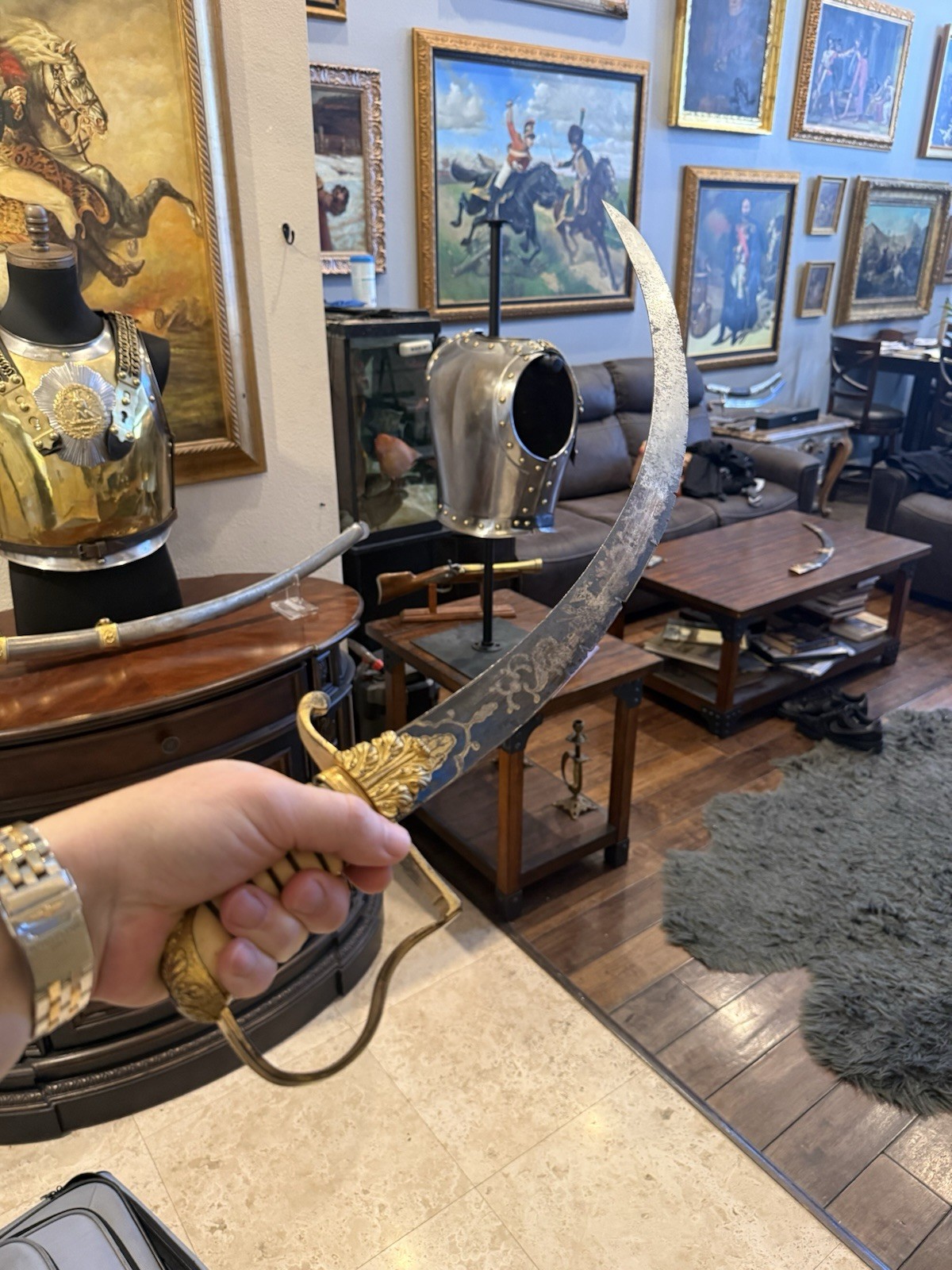 British Napoleonic Sword Possibly Naval British Napoleonic Sword Possibly Naval
