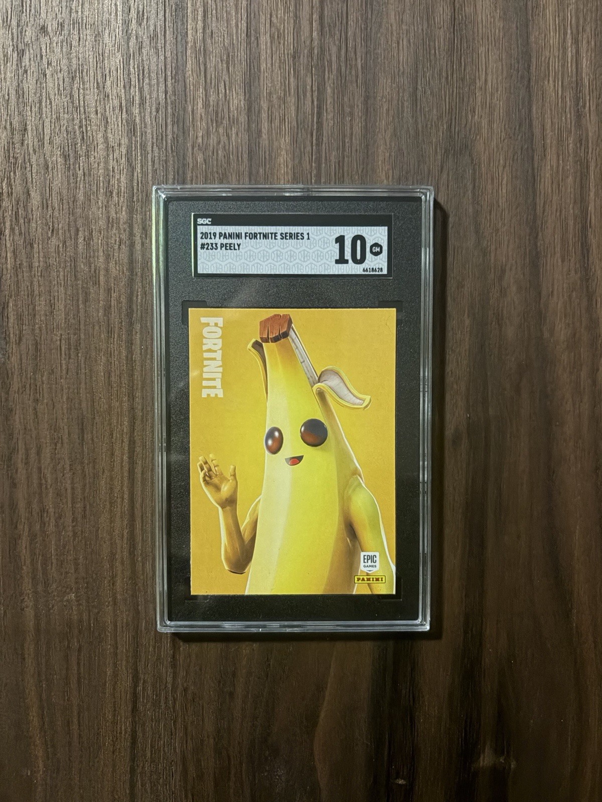 2019 Panini Fortnite Series 1 #233 Peely Non-Sport Trading Card SGC 10 2019 Panini Fortnite Series 1 #233 Peely Non-Sport Trading Card SGC 10