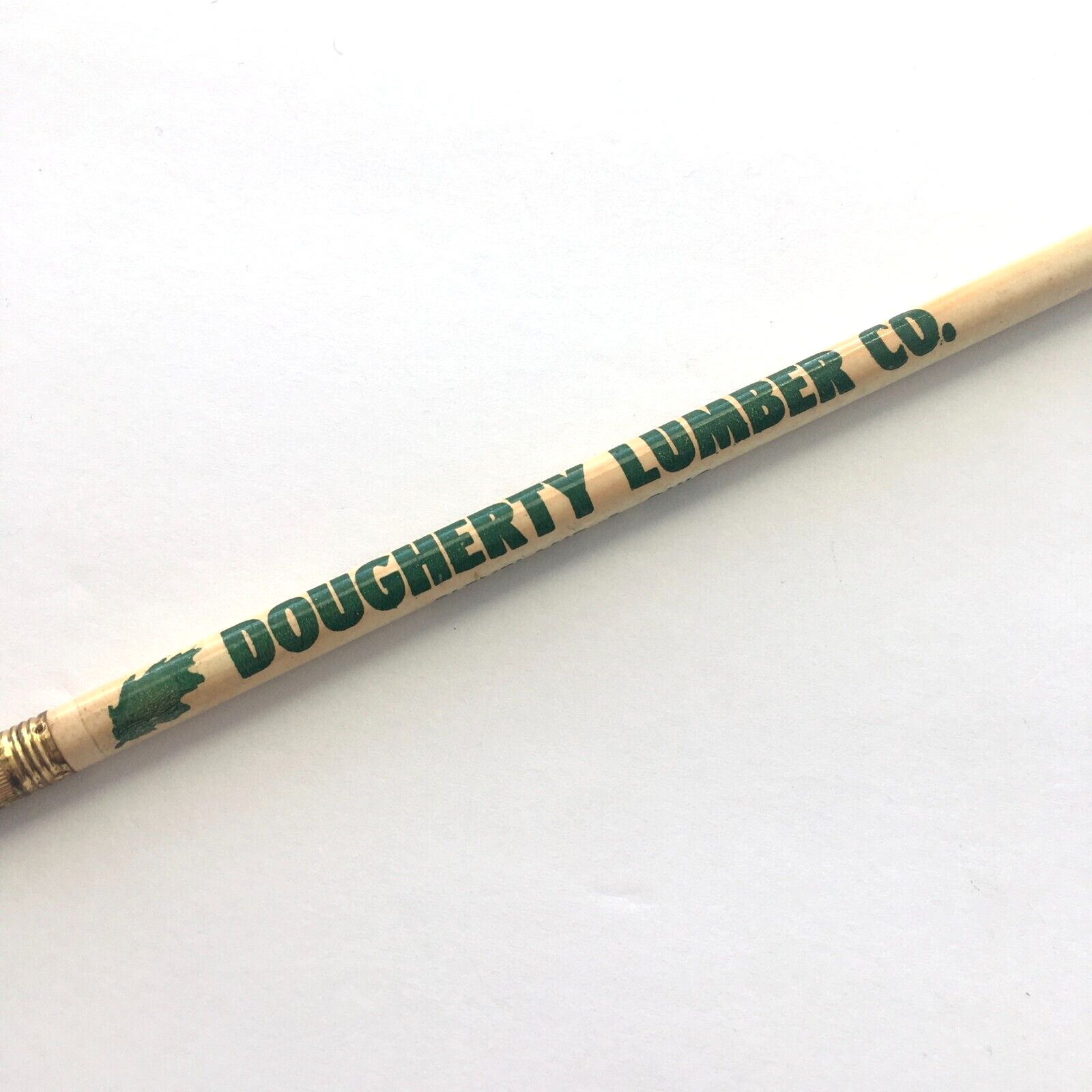 VTG Dougherty Lumber Co. Cleveland Ohio Mid-America Wood Pencil Unsharpened