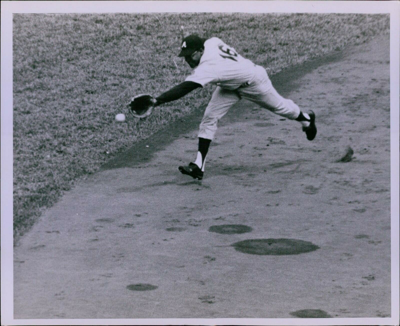 LG814 1969 Original Photo SONNY JACKSON Atlanta Braves Baseball Shortstop MLB
