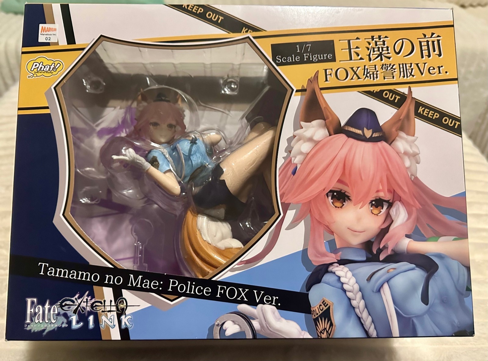 Fate/EXTELLA LINK Tamamo no Mae FOX Police Uniform Ver. 1/7 ABS PVC Figure PHAT