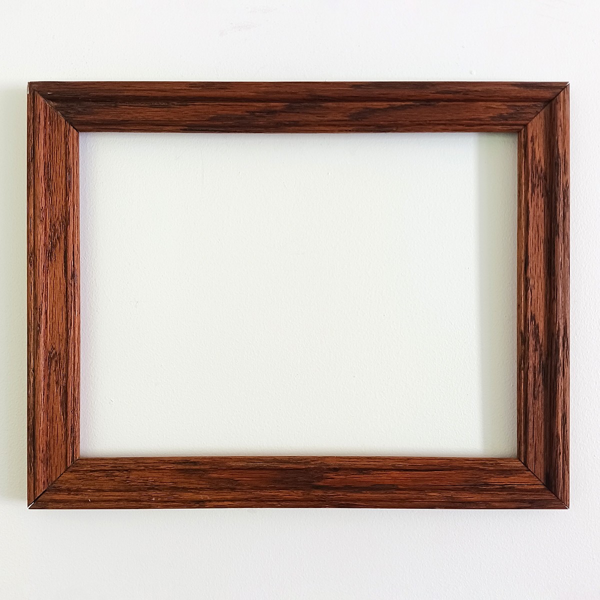 Vintage American Red Oak Wood Art Document Print Frame Landscape 8.5 x 11 Letter Vintage American Red Oak Wood Art Document Print Frame Landscape 8.5 x 11 Letter