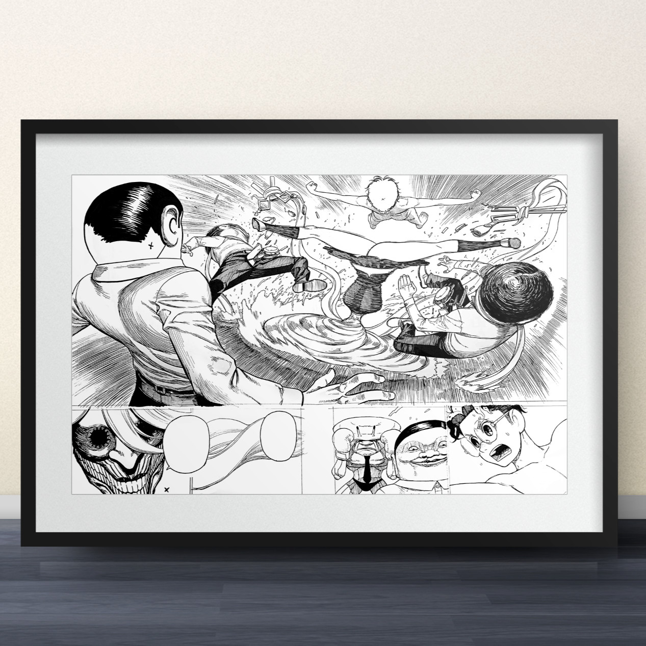Dandadan Inked Sketch Chapter 20 - 11x17\