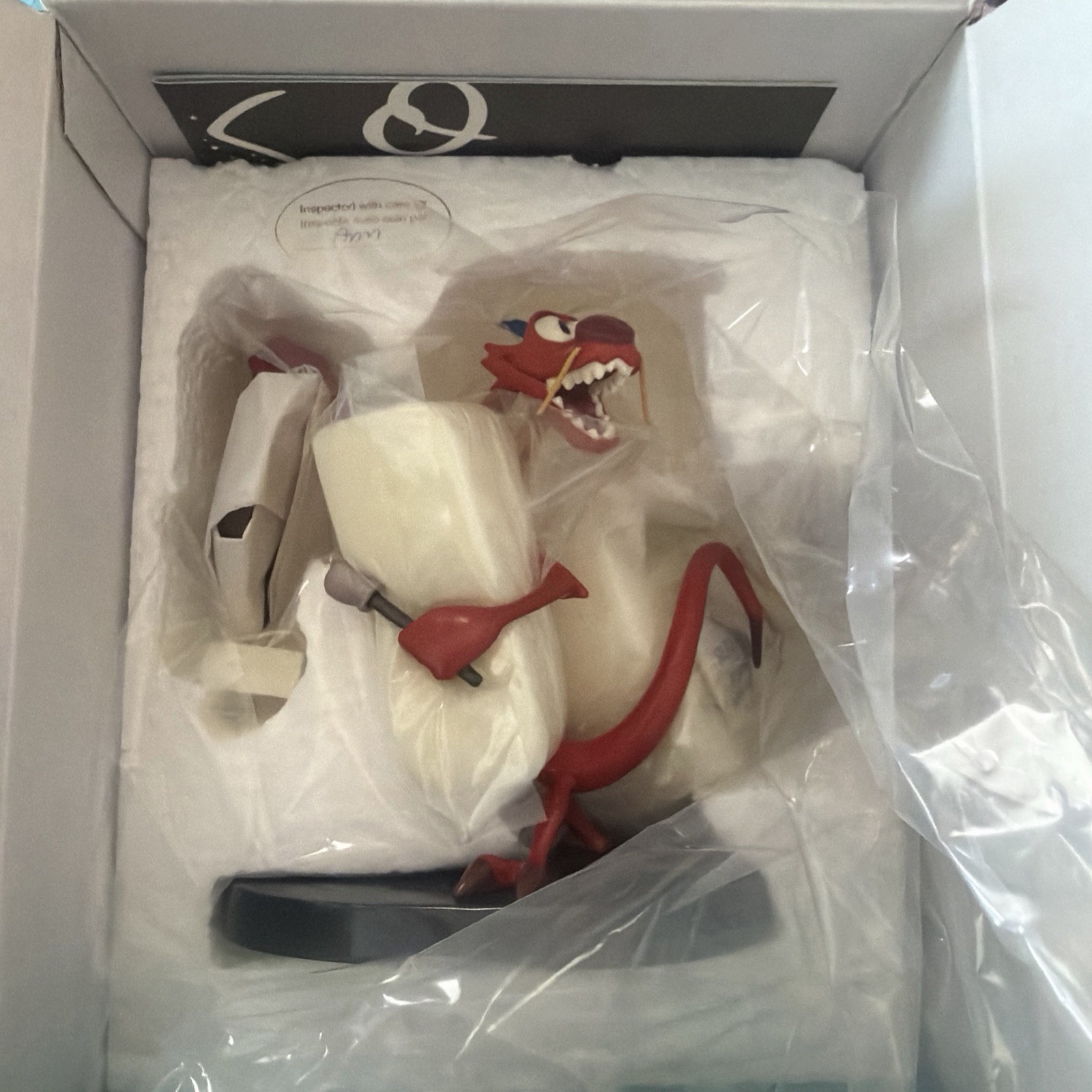 WDCC WALT DISNEY CLASSICS MULAN MUSHU W/COA IN ORIGINAL BOX WDCC WALT DISNEY CLASSICS MULAN MUSHU W/COA IN ORIGINAL BOX