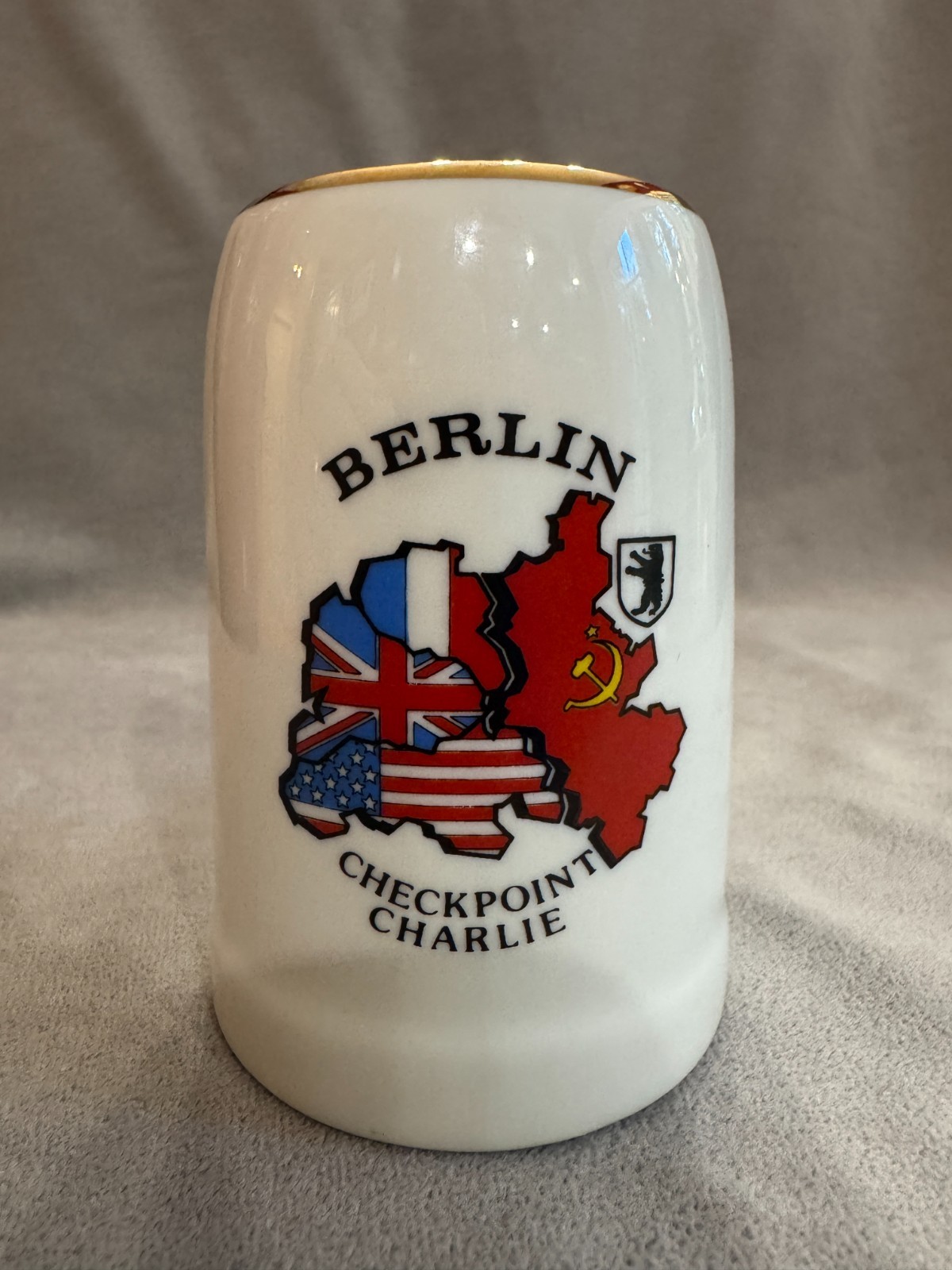 Berlin Checkpoint Charlie Beer Mug Berlin Checkpoint Charlie Beer Mug