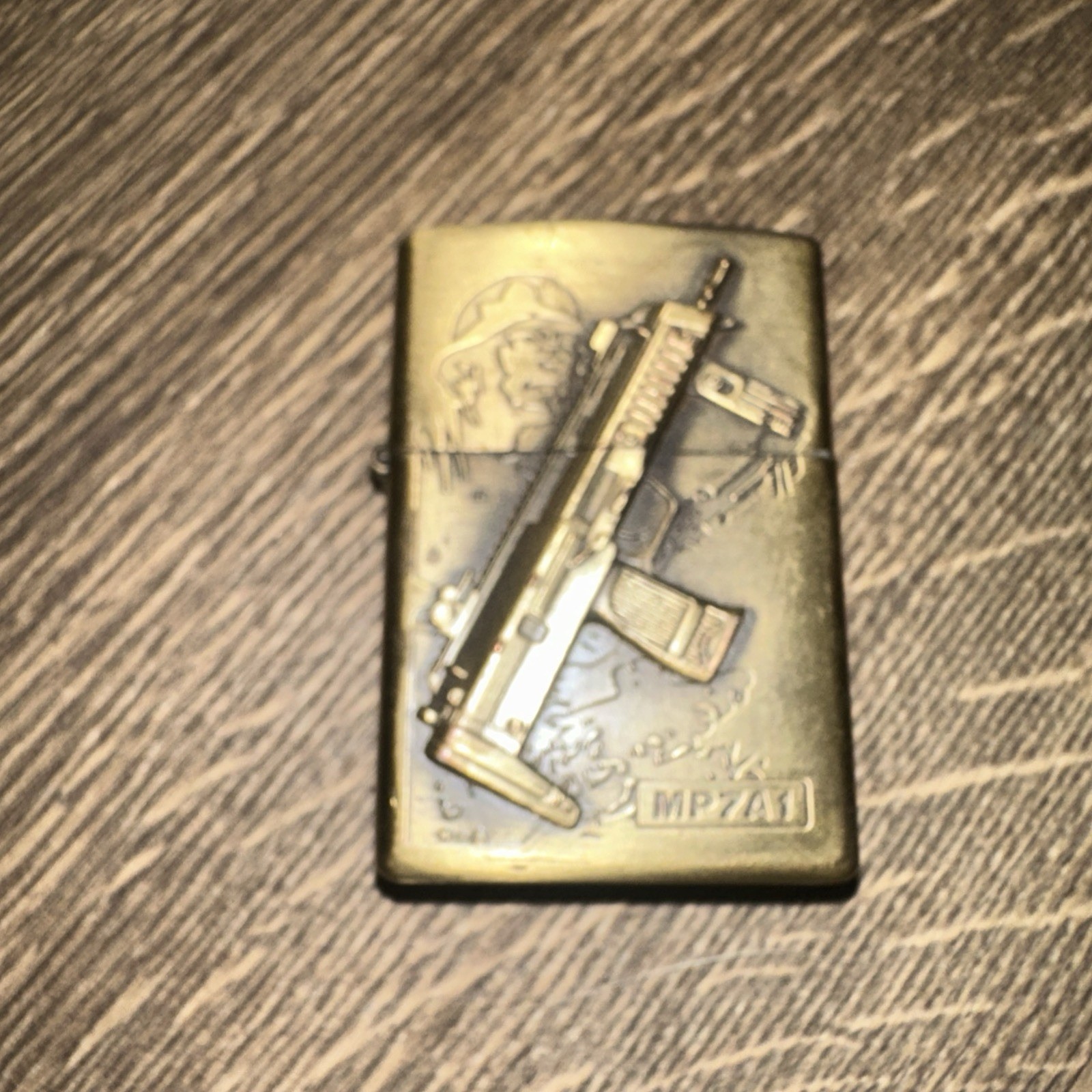 Kantai (Xantai) AP7A1 Infantry Rifle Windproof Fluid Lighter Bronze Military Kantai (Xantai) AP7A1 Infantry Rifle Windproof Fluid Lighter Bronze Military