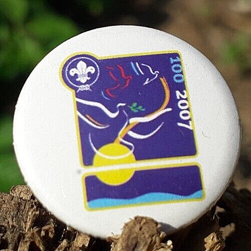 Scout Jamboree pin:\