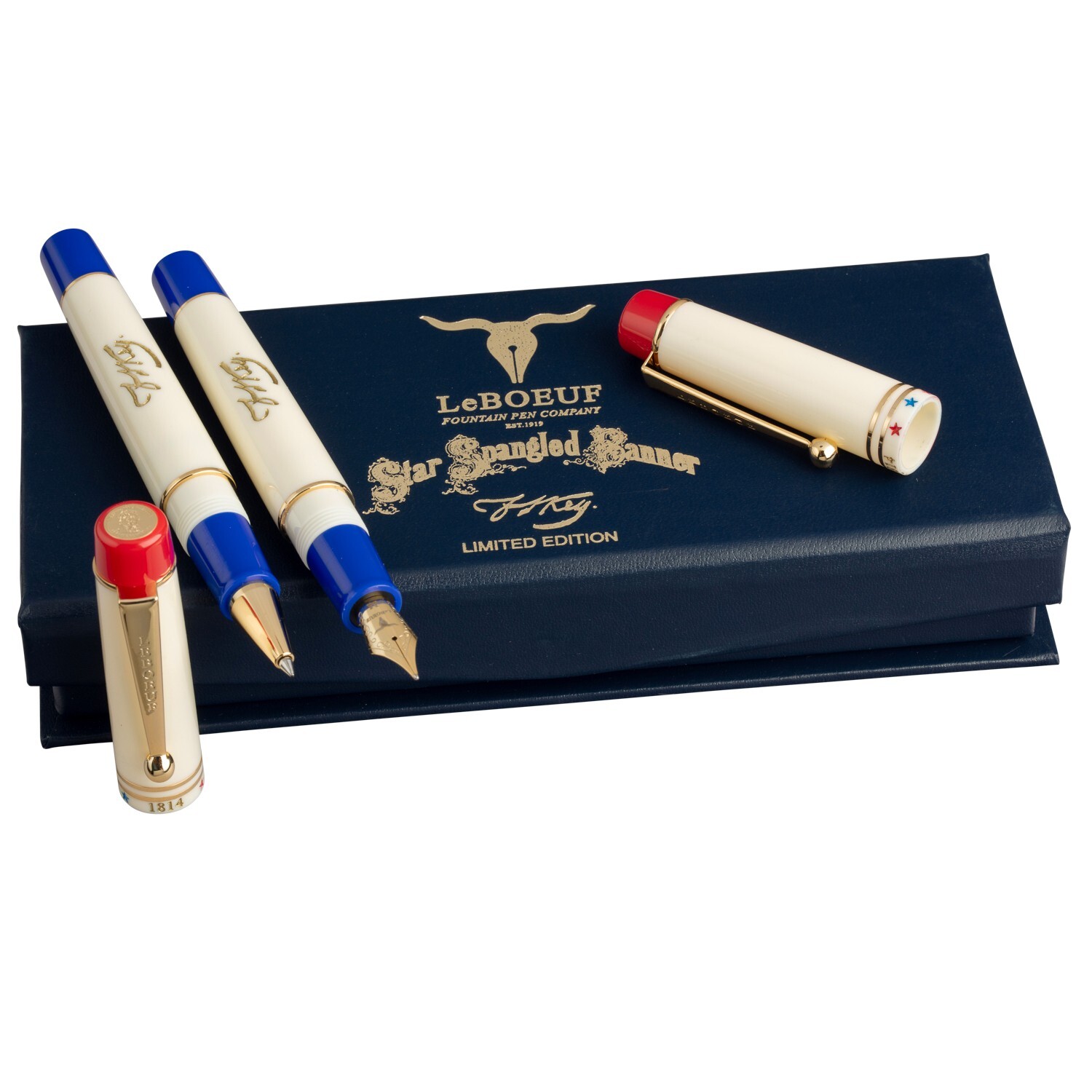 Brand New LeBOEUF Francis Scott Key Limited Edition Roller Ball Pen Brand New LeBOEUF Francis Scott Key Limited Edition Roller Ball Pen