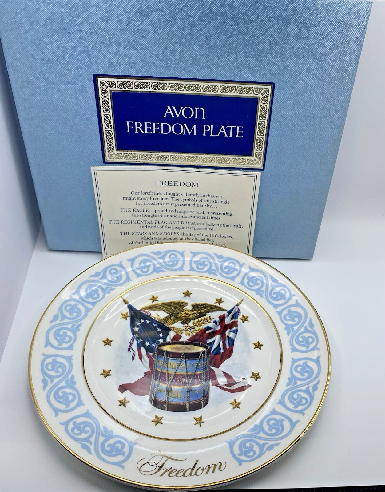 Vintage 1974 Avon Freedom Collector’s Plate By Enoch Wedgewood England 9 Vintage 1974 Avon Freedom Collector’s Plate By Enoch Wedgewood England 9