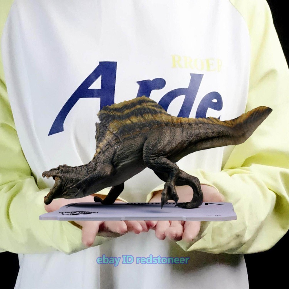 Spinosaurus Statue 1/30 Painted Figure Animal Natural Model Collection L30cm