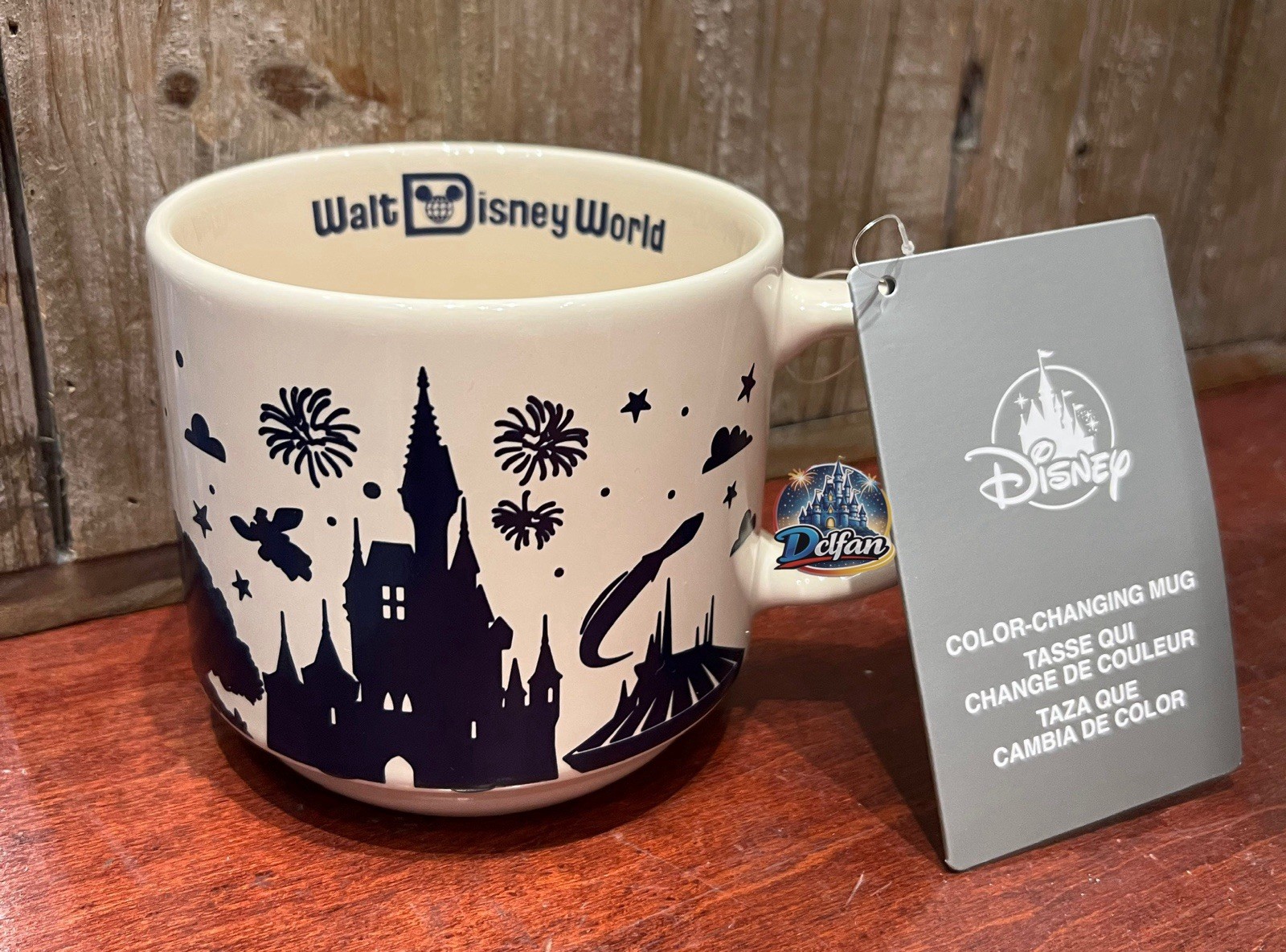 Disney Parks WDW Color Changing Mug 22oz NEW