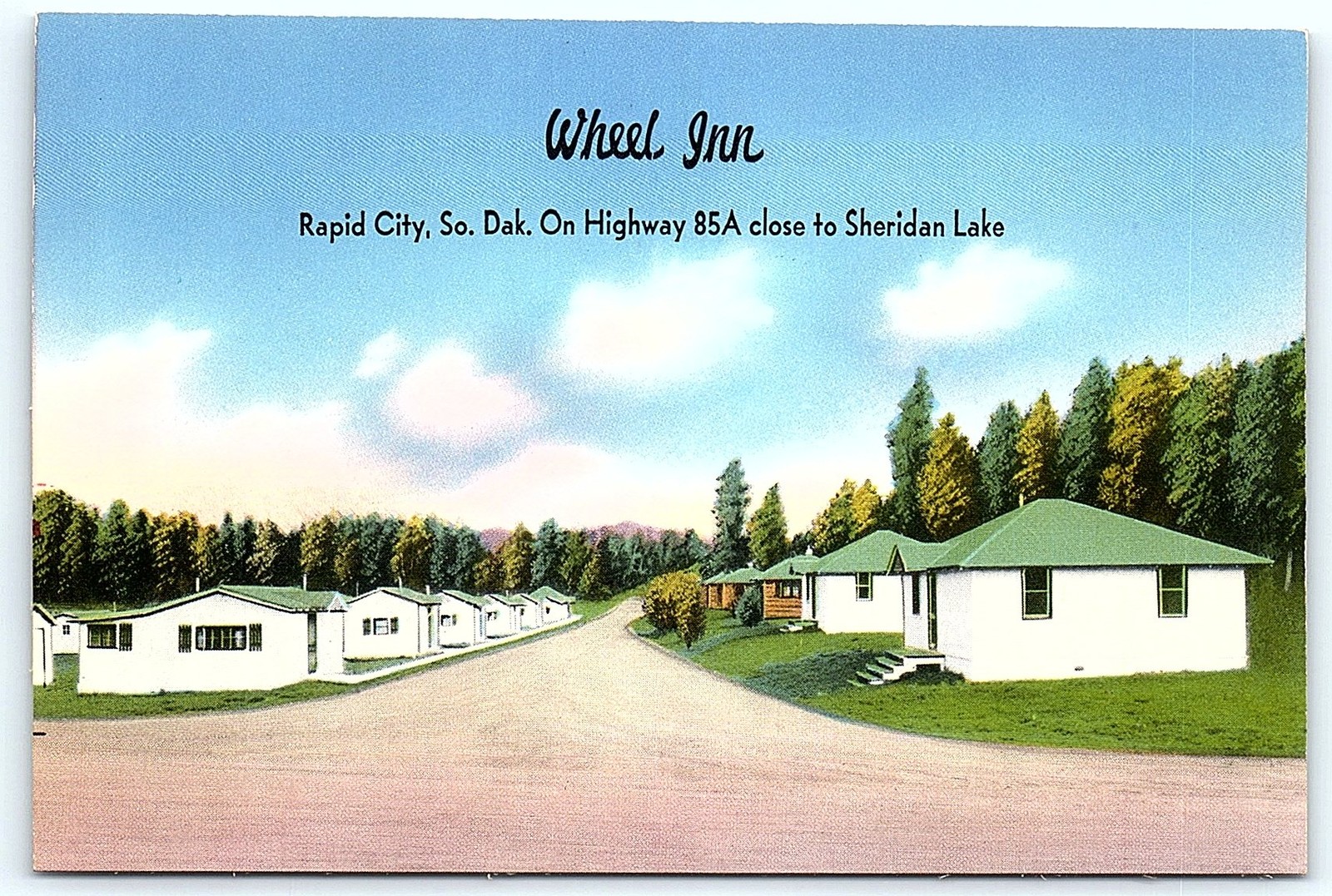 Vintage Postcard: Wheel Inn Motel, Rapid City, South Dakota Vintage Postcard: Wheel Inn Motel, Rapid City, South Dakota