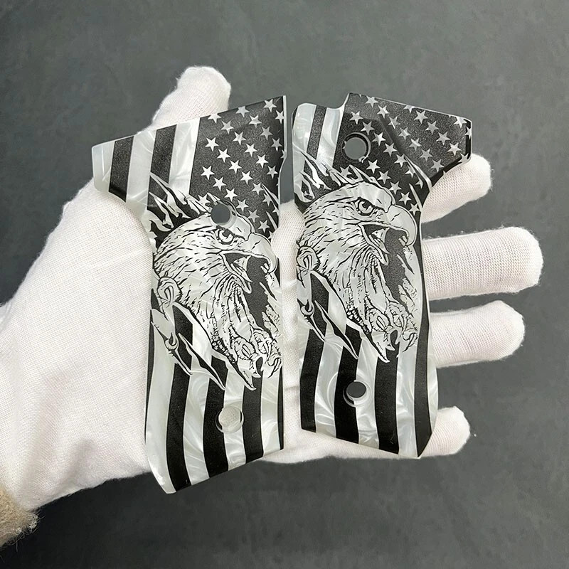 Beretta M9 92FS G10 Grips Tactical American Flag Eagle Engraved + Screws Wrench Beretta M9 92FS G10 Grips Tactical American Flag Eagle Engraved + Screws Wrench