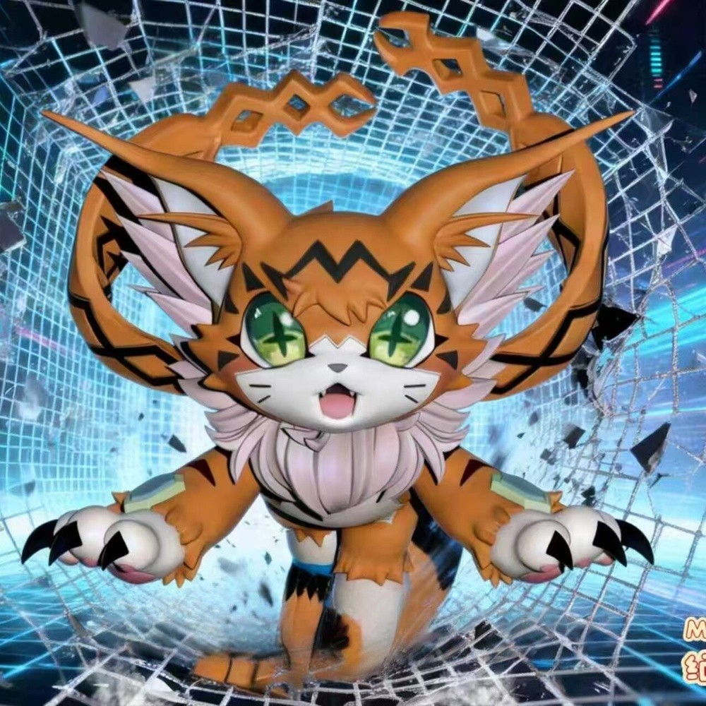 MDS Studio Digimon Meikuumon Model in stock Painted Meicoomon H6cm Collection