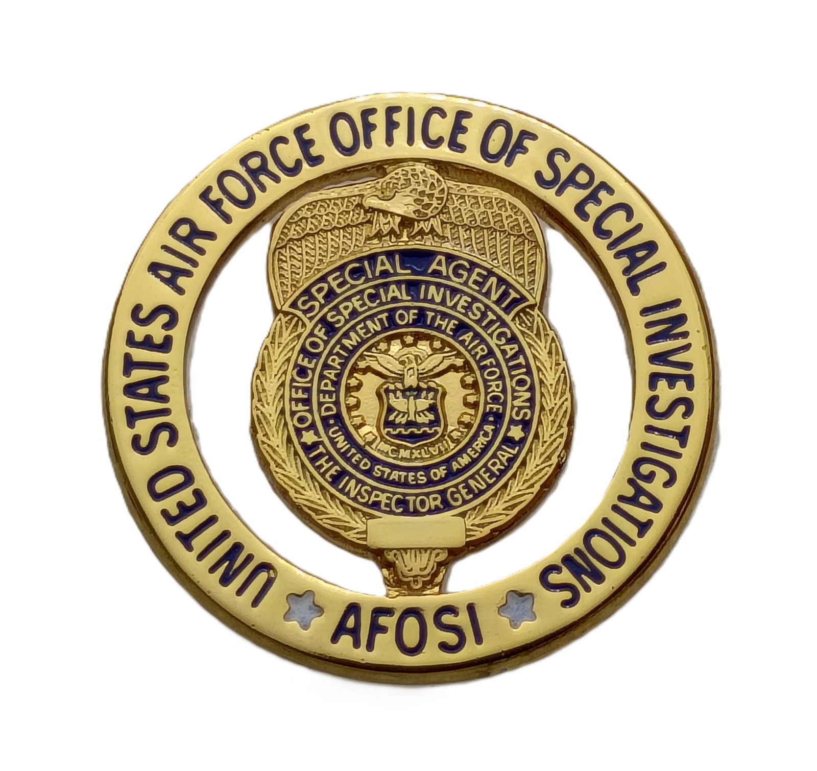 USAF Inspector General Office Of Special Investigations AFOSI Pin USAF Inspector General Office Of Special Investigations AFOSI Pin