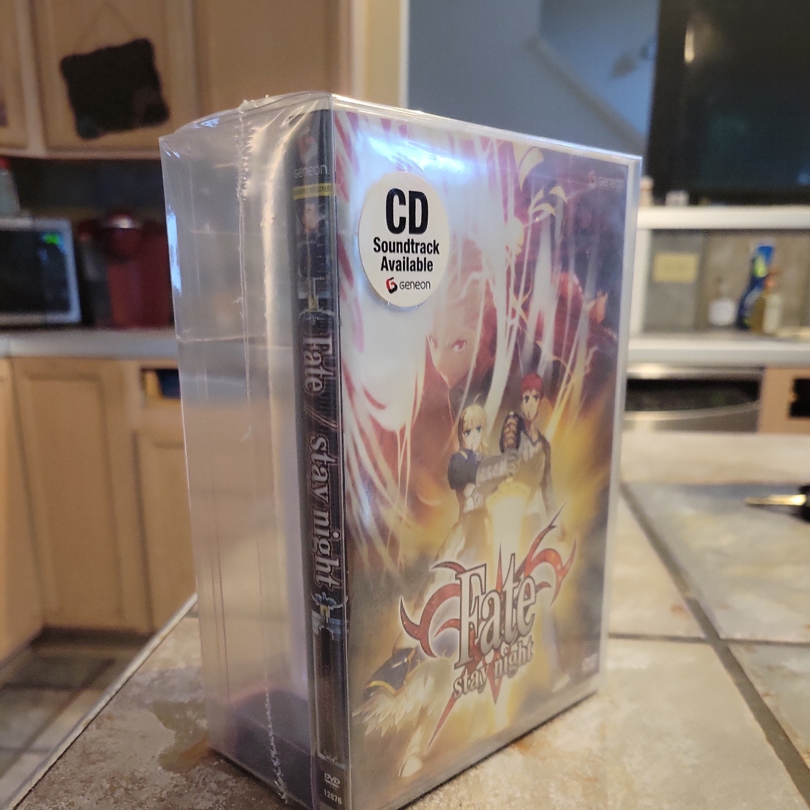 Fate Stay Night Saber Limited Edition DVD VOL 6 SEALD WITH CLOCK New In Box Fate Stay Night Saber Limited Edition DVD VOL 6 SEALD WITH CLOCK New In Box