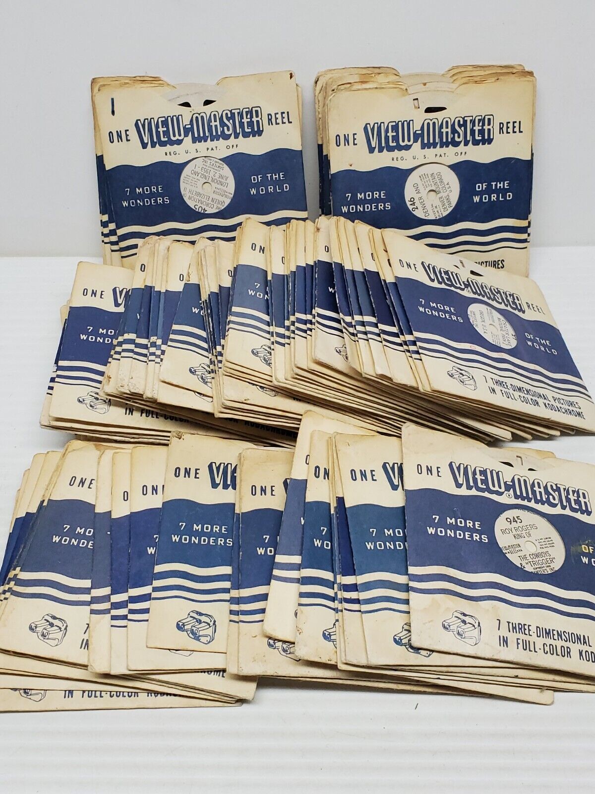 Vintage View Master Reels Singles - Pick Your Own Reel - Sawyers Late 1960's
