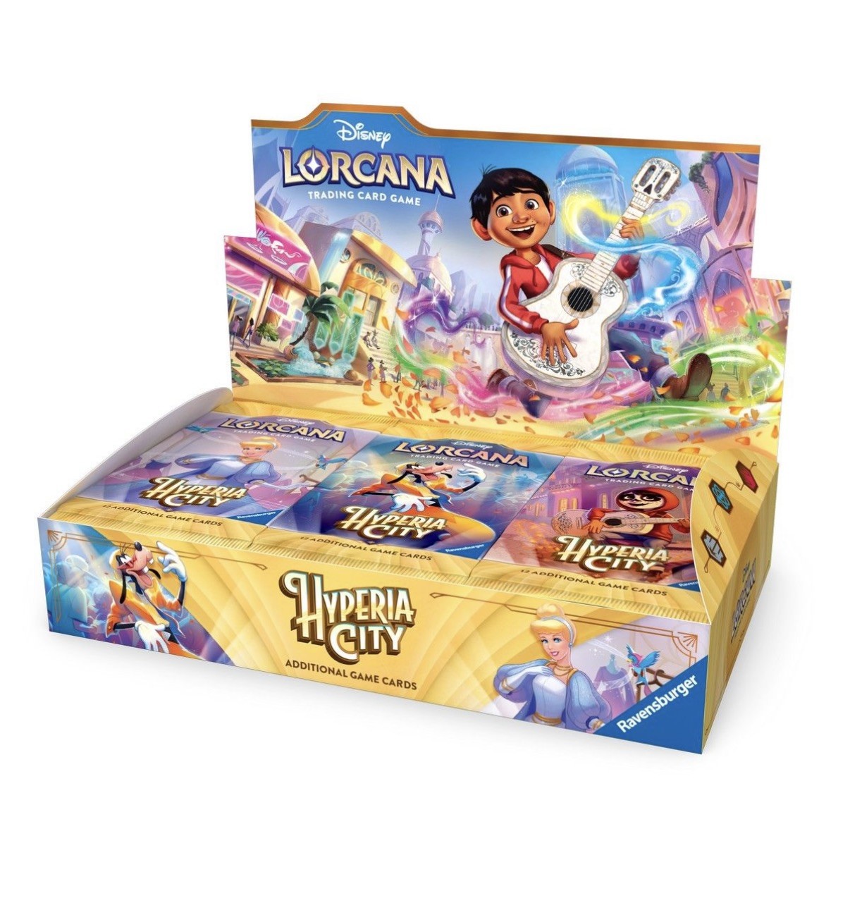 Disney Lorcana TCG Booster Box HYPERIA CITY - ENG ENGLISH PRESALE - BRAND NEW✅ Disney Lorcana TCG Booster Box HYPERIA CITY - ENG ENGLISH PRESALE - BRAND NEW✅