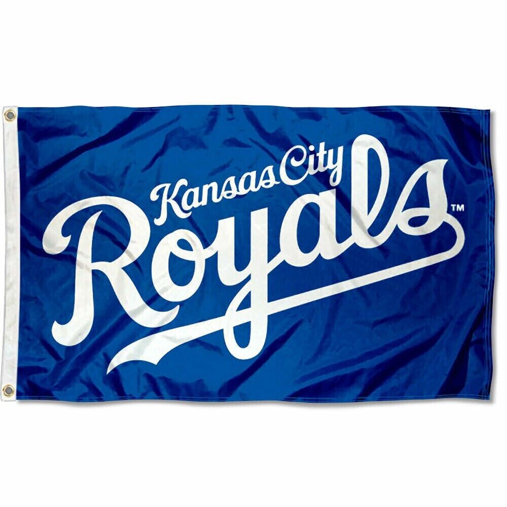 Kansas City Royals 3x5 ft Flag MLB Baseball KC Royal Team Banner Fast Shipping