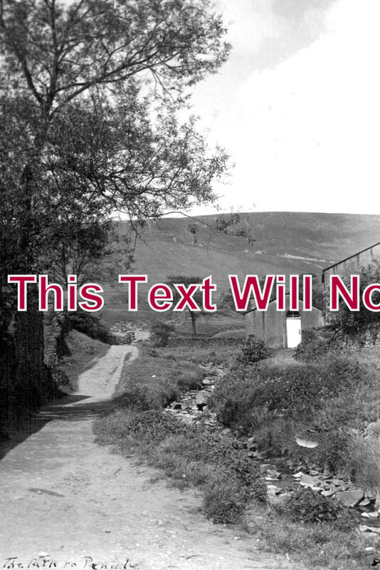 LA 2183 - The Path To Pendle, Pendle, Lancashire
