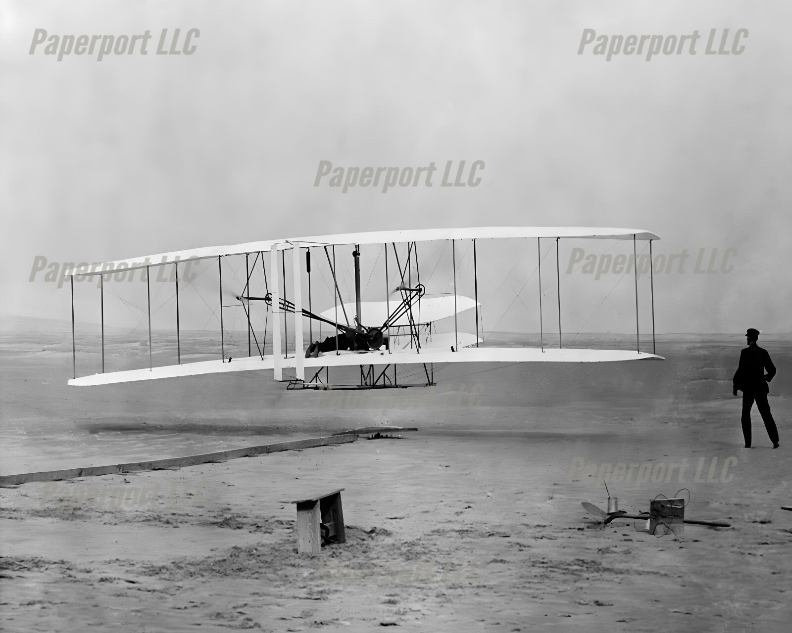 The Wright brothers 8x10 Photo 1900's The Wright brothers 8x10 Photo 1900's