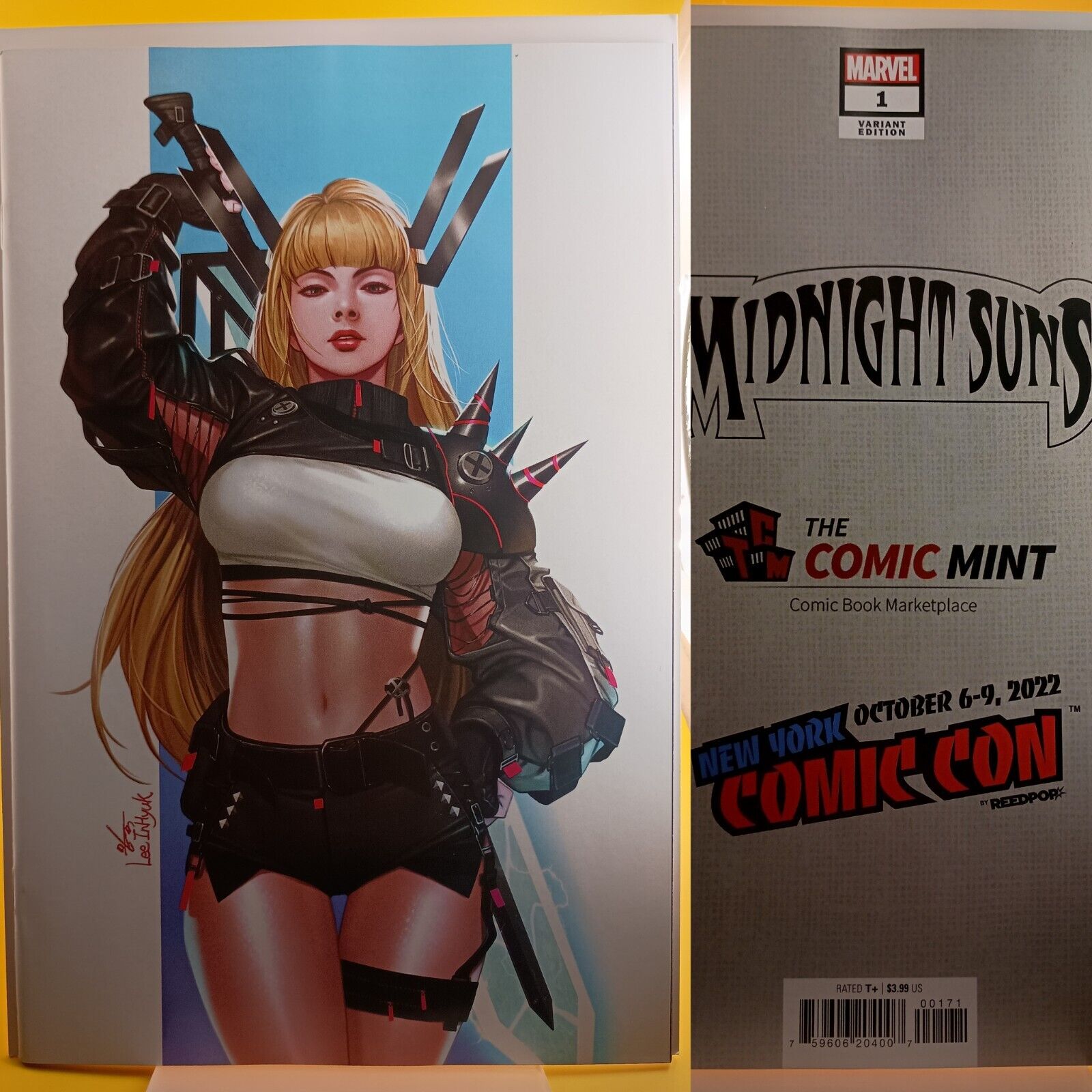 2022 Marvel Comics Midnight Suns 1 InHyuk Lee NYCC Exclusive VIRGIN Cover Varian