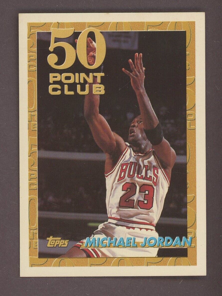 1993 Topps 50 Point Club #64 Michael Jordan HOF