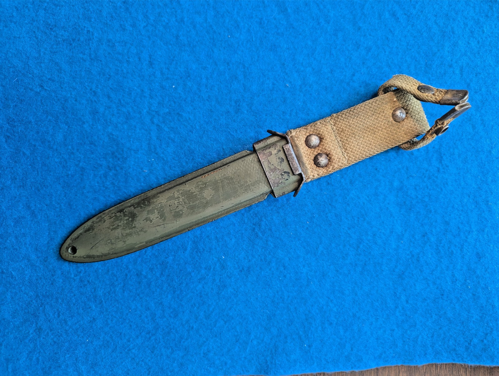 European Scabbard. Not Maker Marked. Used military surplus