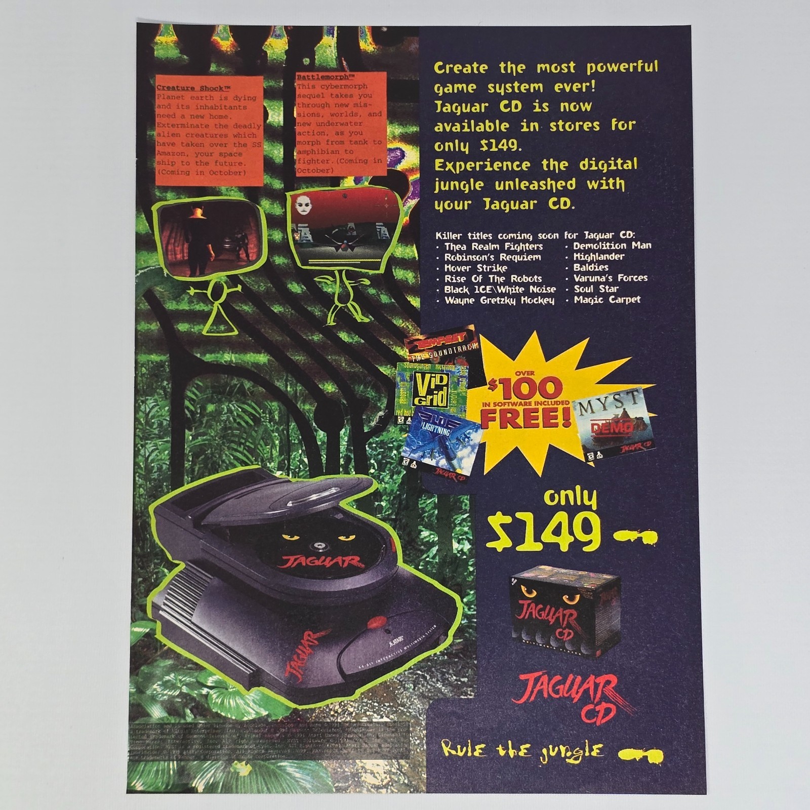 Jaguar CD Authentic Magazine Ad