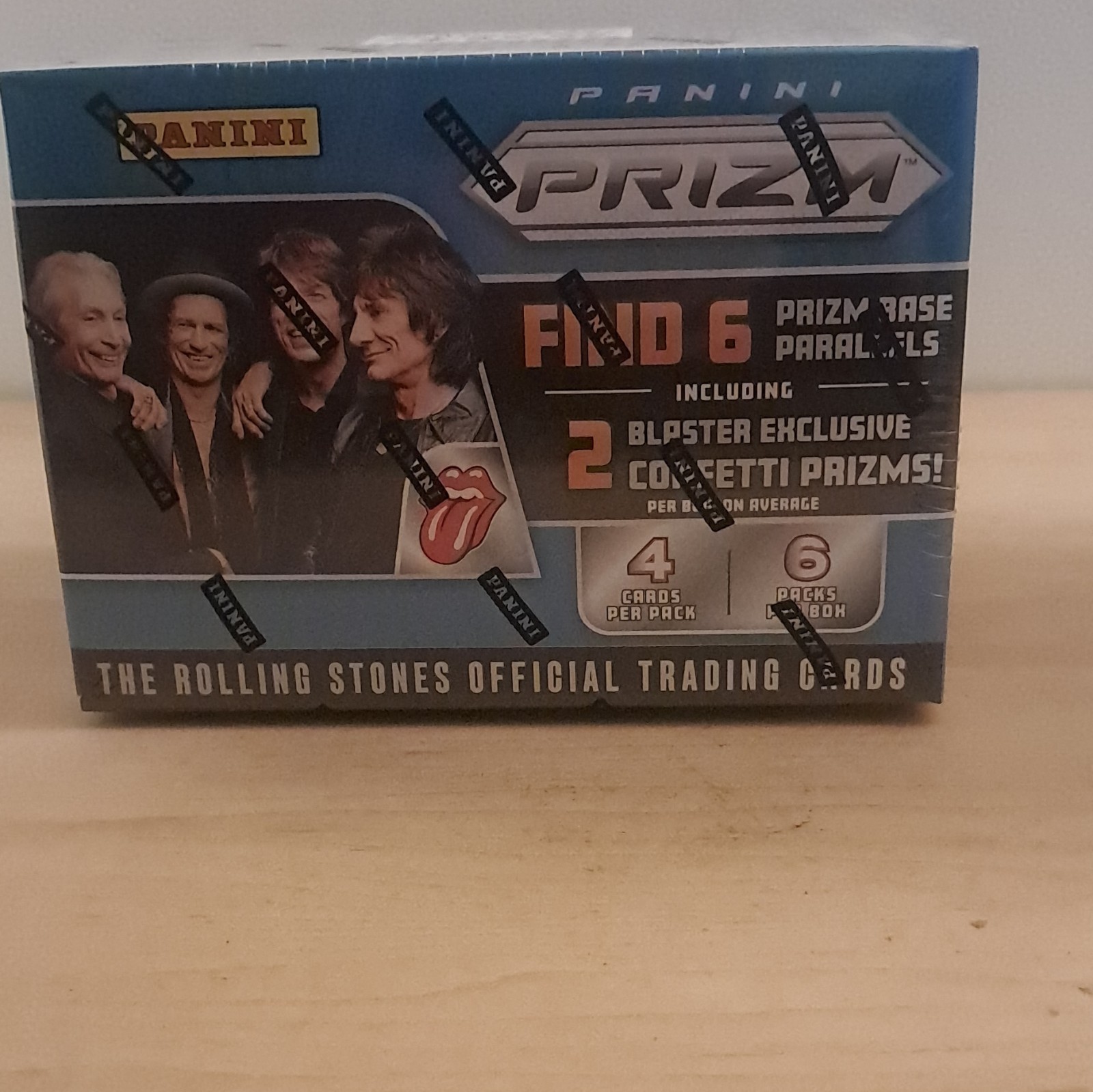 Panini Prizm The Rolling Stones Blaster Box 24 Cards Confetti Prizms Exclusive Panini Prizm The Rolling Stones Blaster Box 24 Cards Confetti Prizms Exclusive