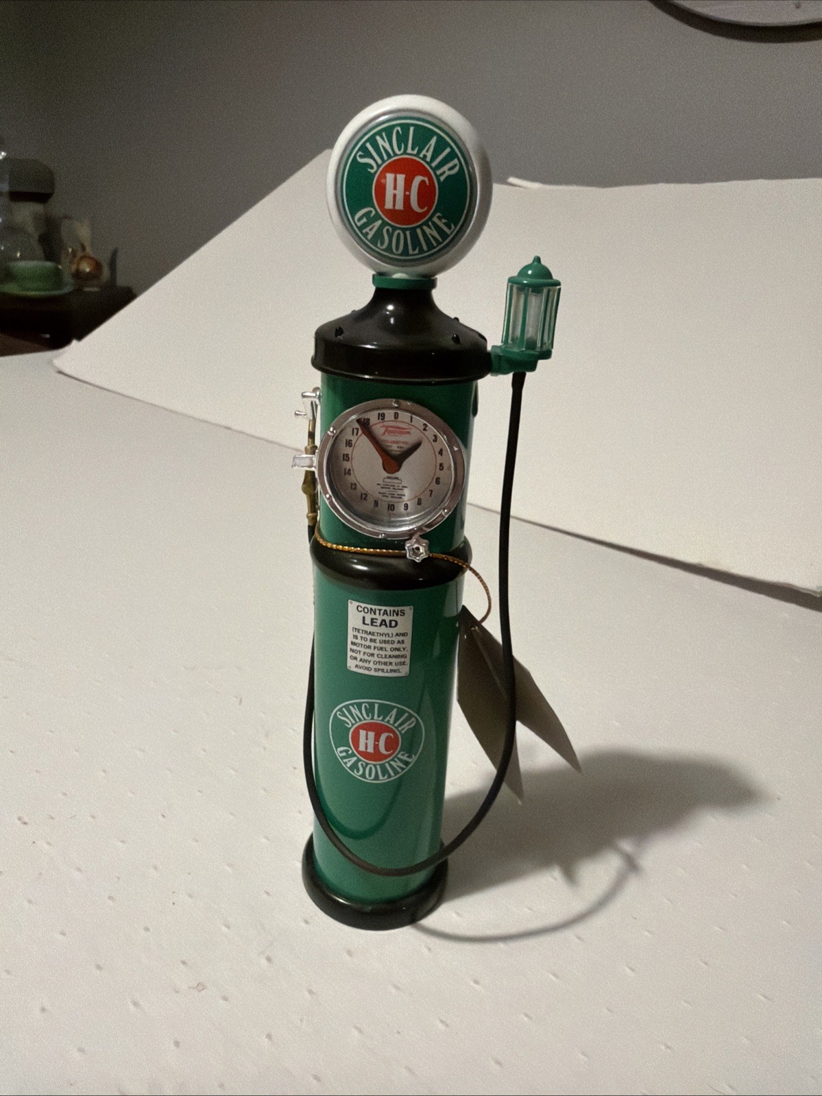 Vintage Sinclair HC Miniature Gasoline Pump Vintage Sinclair HC Miniature Gasoline Pump