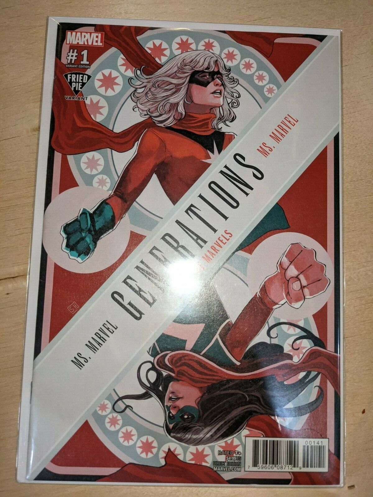 Generations Ms. Marvel The Marvels #1 Stephanie Hans Fried Pie Variant