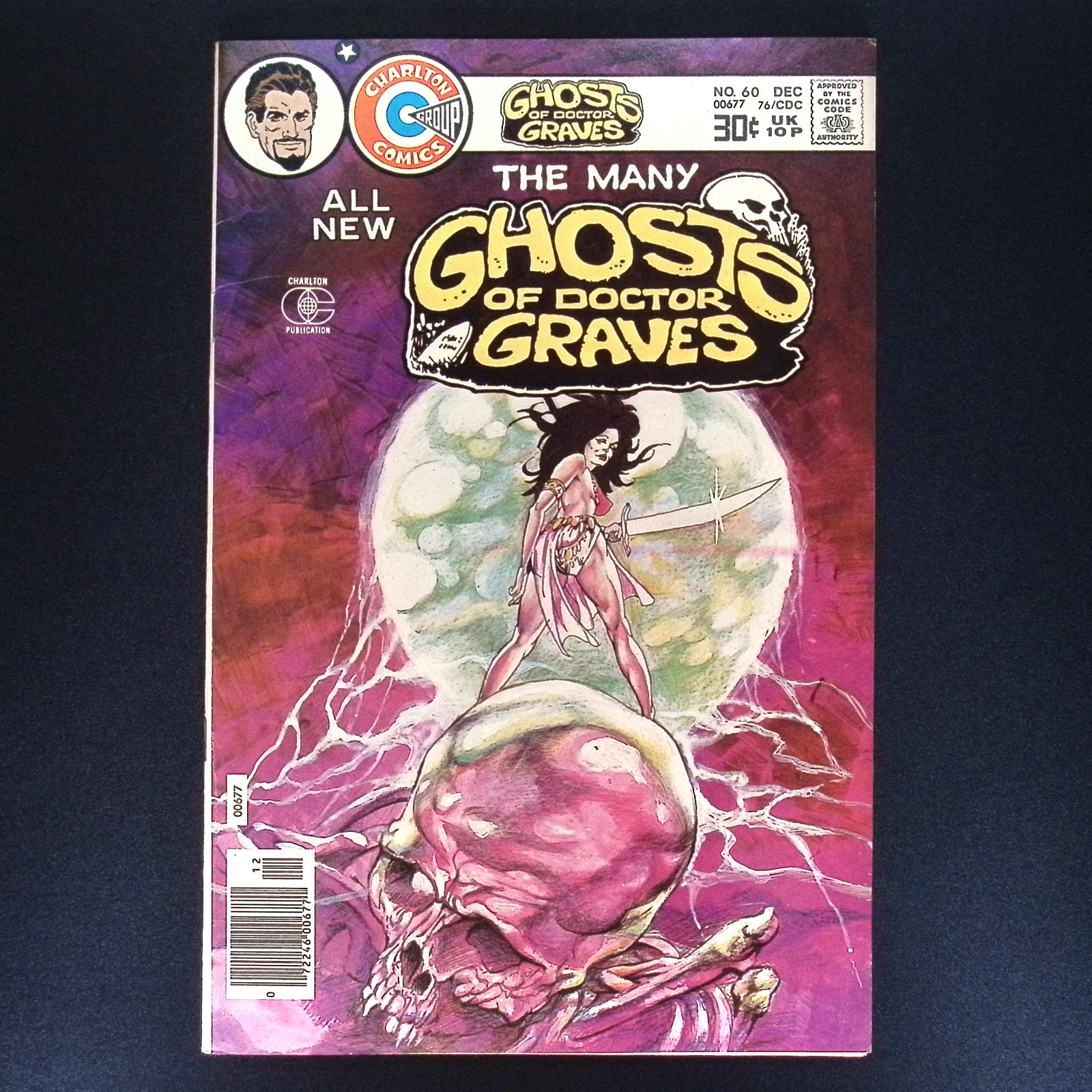 The Many Ghosts of Doctor Graves #60 | Charlton 1976 | Tom Sutton | VF- The Many Ghosts of Doctor Graves #60 | Charlton 1976 | Tom Sutton | VF-