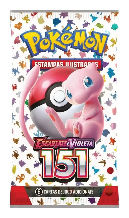 POKEMON TCG SCARLET & VIOLET 151 IN PORTUGUESE SINGLE BOOSTER PACK-Bundle Sealed POKEMON TCG SCARLET & VIOLET 151 IN PORTUGUESE SINGLE BOOSTER PACK-Bundle Sealed