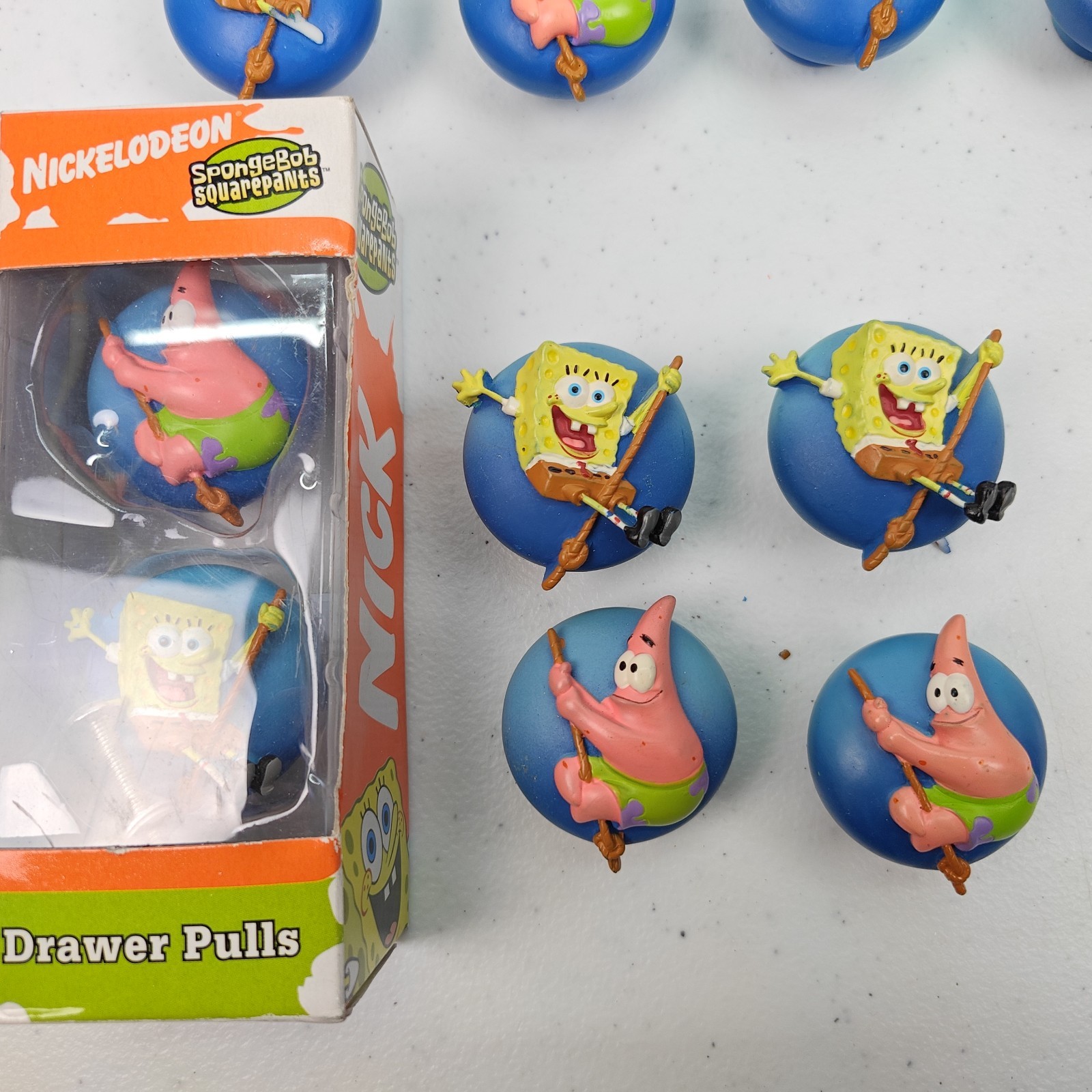 Set of 20 Nickelodeon * Spongebob & Patrick * S Drawer Handle Pull Rare Vintage Set of 20 Nickelodeon * Spongebob & Patrick * S Drawer Handle Pull Rare Vintage