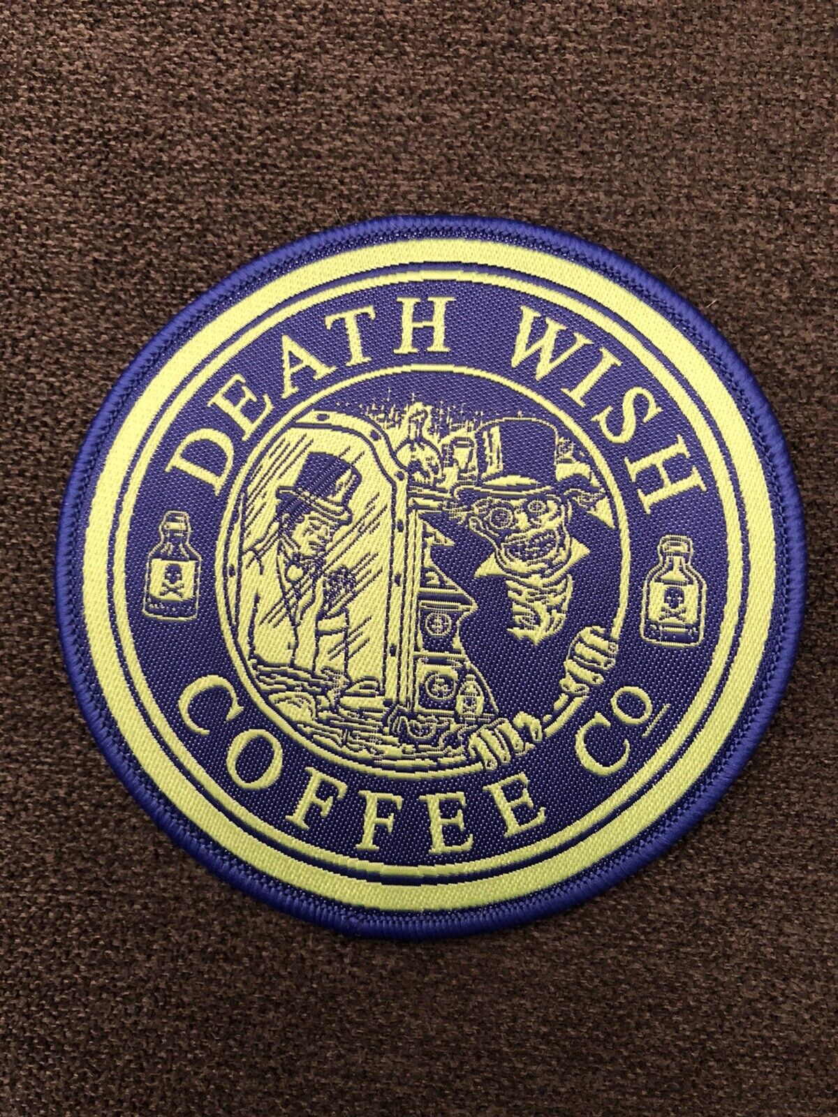 Death Wish Coffee Company Dr. Jekyll and Mr. Hyde Limited Edition Patch