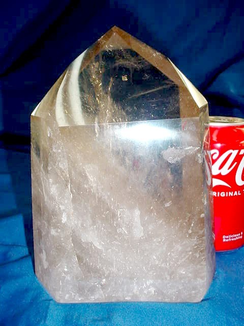 Arkansas Quartz Crystal Smokey Point - Super Shiny, Beautiful Piece- JUST LQQK Arkansas Quartz Crystal Smokey Point - Super Shiny, Beautiful Piece- JUST LQQK
