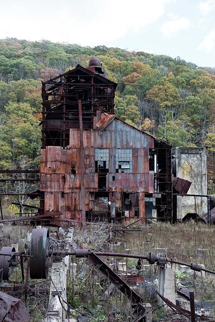 Cass West Virginia Lumber Mill Ruins 2015 Historic Industrial Building