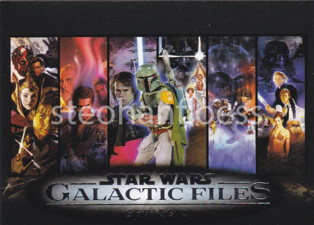 2013 Topps Star Wars Galactic Files Series 2 Base Card You Pick Finish Your Set 
