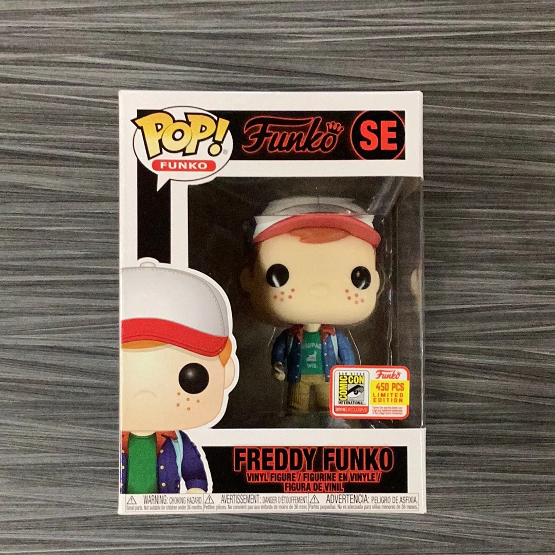Funko POP Freddy Funko As Dustin (2018 SDCC)(450 PCS)(Damaged Box) #SE