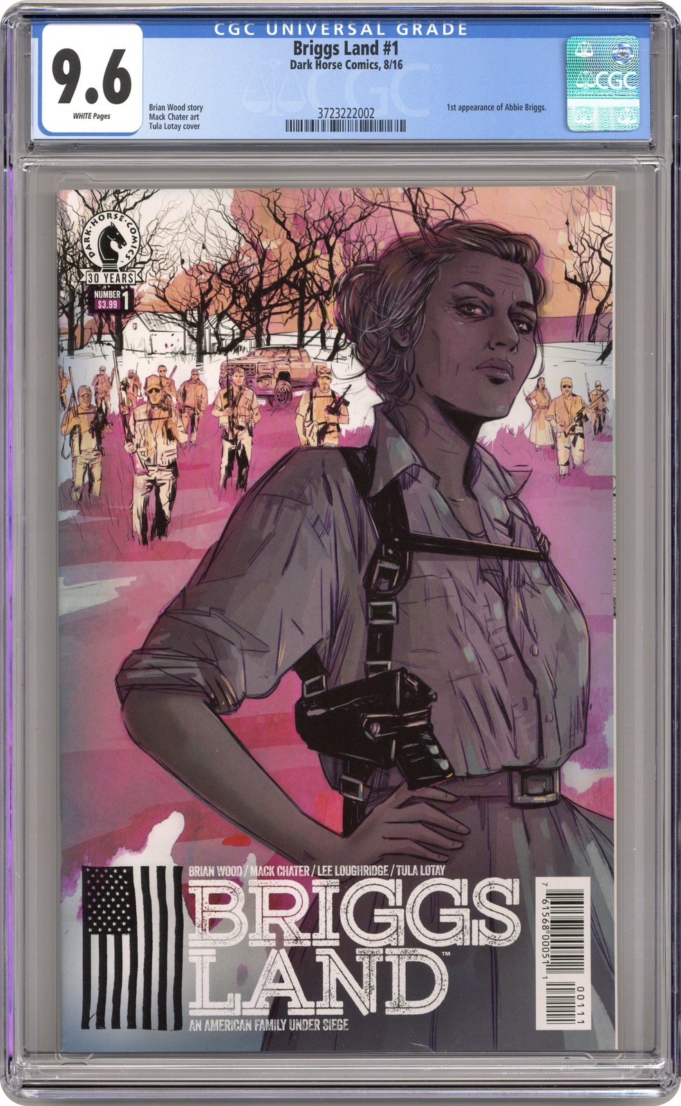 Briggs Land Ashcan #0 CGC 9.6 2016 3723222002
