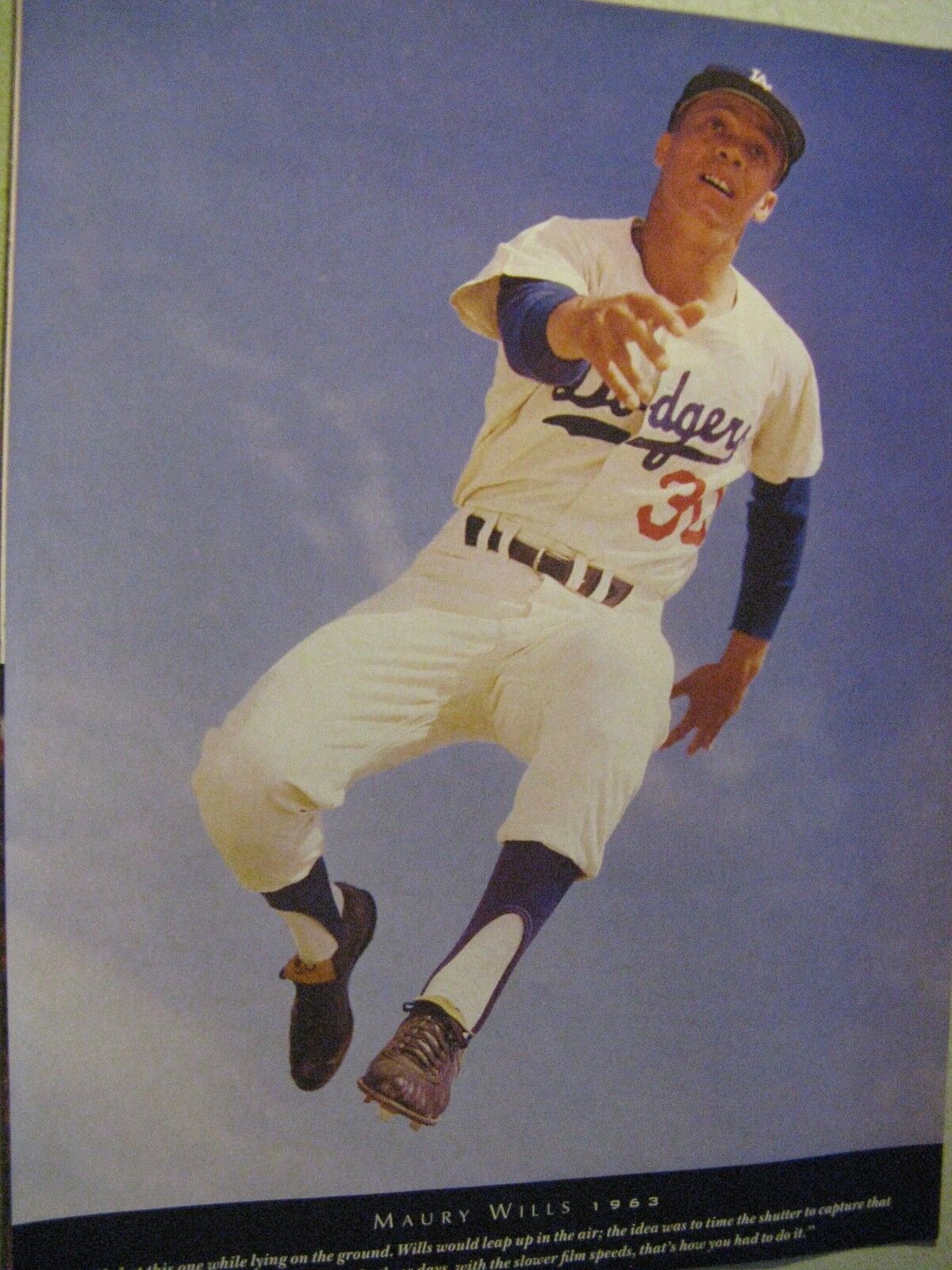 1991 Maury Wills 1 Page Magazine Picture-8.5 x 10.5\