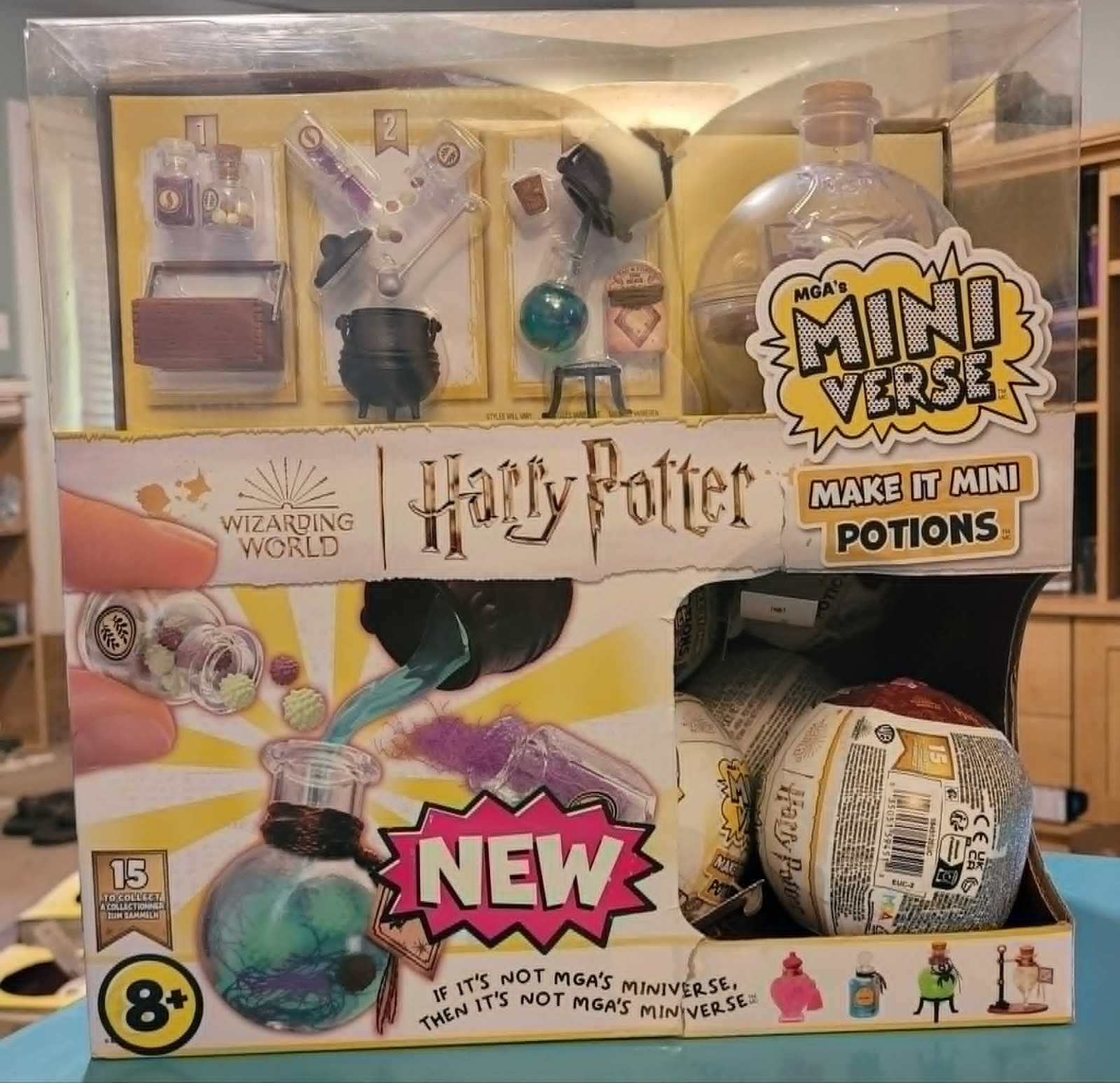 MGA Mini Verse Harry Potter Make It Mini Potions (Lot of 15 Plus Display Box) MGA Mini Verse Harry Potter Make It Mini Potions (Lot of 15 Plus Display Box)