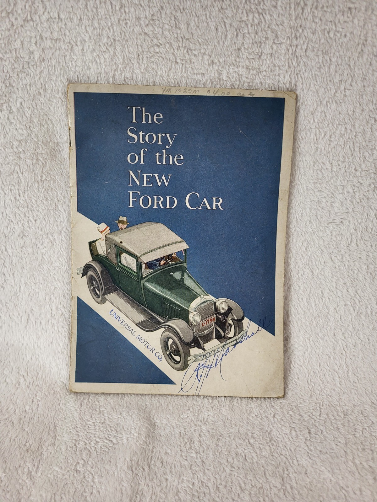 Original 1927 Ford Model A Dealer Sales Brochure \