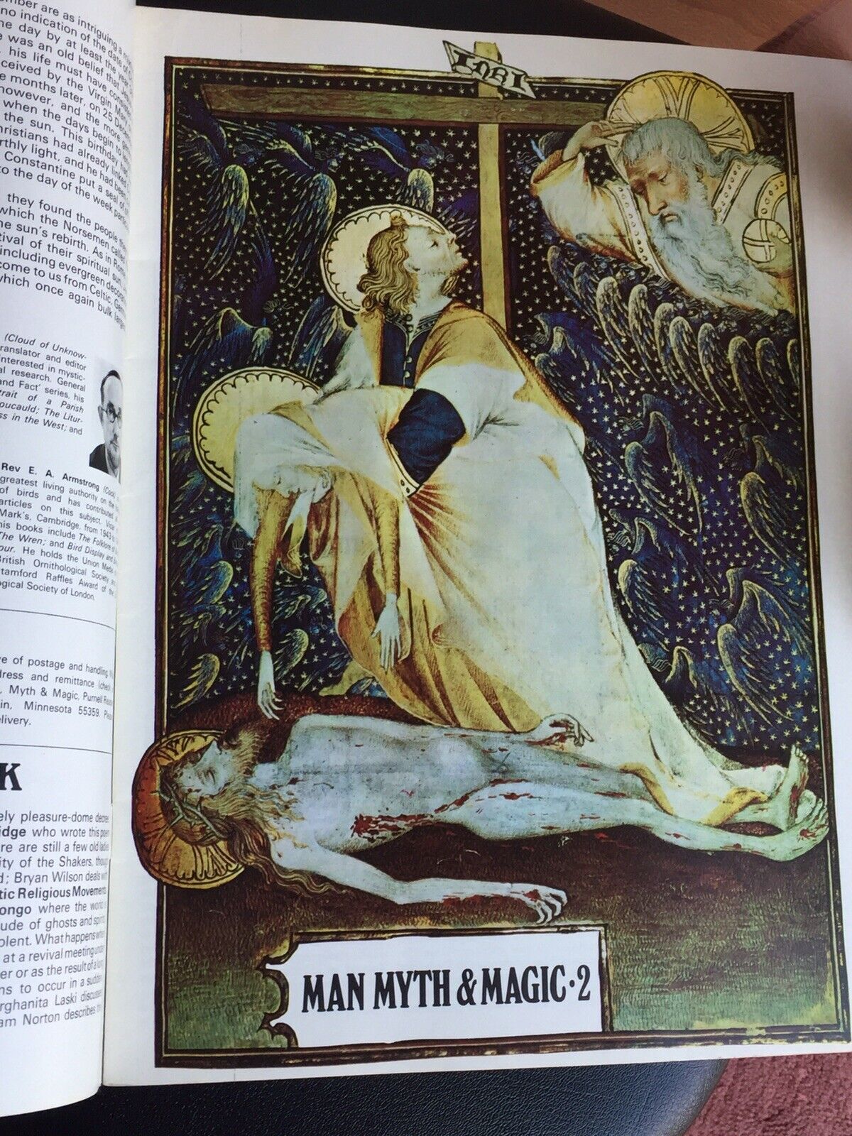 1970 MAN MYTH & MAGIC Magazine #17 Encyclopedia of The Supernatural By Purnell